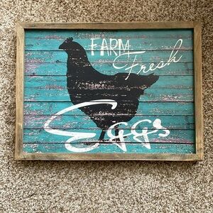 Farm Fresh Eggs Decor